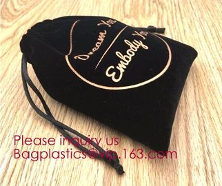 Black Cotton Linen Packaging Pouch With Grosgrain Ribbon,Linen Grid Printed Drawstring Storage Bag Pouch Organizer BEGAS supplier