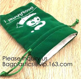 Velvet Drawstring Bags Wedding Gift Bags Velvet Cloth Jewelry Pouches,Treat Bag For Gift Hair Dryer Hotel Storage Bag supplier