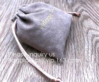 Drawstring Cloth Jewelry Pouches Gift Candy Bags Wedding Headphones Bag,Drawstring Bucket Bag Coin Purses Key Bags Cash supplier