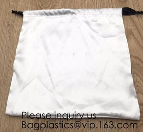 Satin Gift Bag For Midi Wrap Dress,Elegant Purple Satin Pouch For Rings,Satin Drawstring Bag For Cosmetic, bagease pack supplier