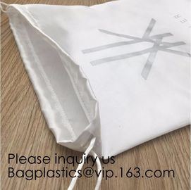 Satin Gift Bag For Midi Wrap Dress,Elegant Purple Satin Pouch For Rings,Satin Drawstring Bag For Cosmetic, bagease pack supplier
