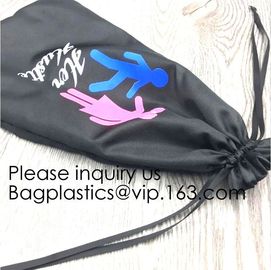 Satin Gift Bag For Gym,Low MOQ Customized Logo Size Satin Drawstring Bag,Drawstring Pouch For Cosmetic, bagease package supplier