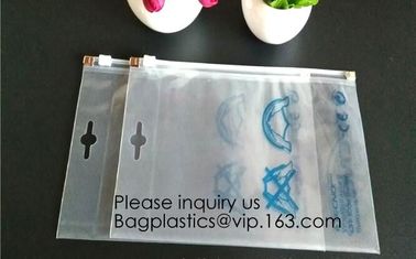 Metal Clip Zipper Slider Closure Bags, Zip Envelope, Clear Color A5 Size Paper Document File Invoice Bill Zipper Bag Pen supplier