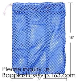 Lingerie Mesh Bags OEM Mesh Laundry Bags,Large Capacity Mesh Drawstring Laundry Bag Washable Reusable Cloth Bag Promotio supplier