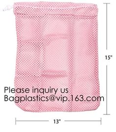 Protection Zipper Mesh Laundry Bag Laundry Wash Mesh Bag,Gym Bags, Laundry bag, Swimming bag, Travel bags, Mesh bags pac supplier