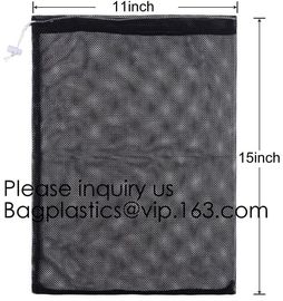 Mesh Laundry Bag Heavy Duty Drawstring Bag, Factories, College, Dorm, Travel Apartment Blouse, Hosiery, Stocking, Underw supplier