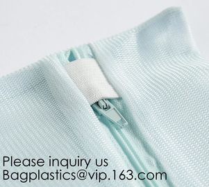 Bra Fine Mesh Wash Bag for Underwear, Lingerie, Bra, Pantyhose, Socks, Use YKK Zipper, Have Hanger Loops, Small Openings supplier