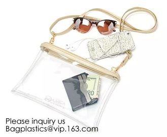 Fashion Clear Purses PVC Crossbody Bag Snakeskin Fringe Clutch Handbag Stadium Approved Bag,Cross Body Bag Clutch Messen supplier