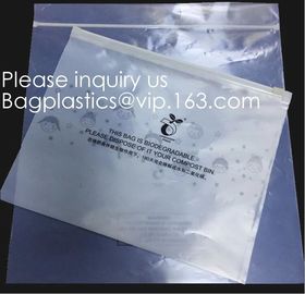 CORN STARCH COMPOSTABLE Biodegradable Self Seal Nature Base Compostable Corn Starch Zipper Grocery Bag ECO FIRENDLY supplier