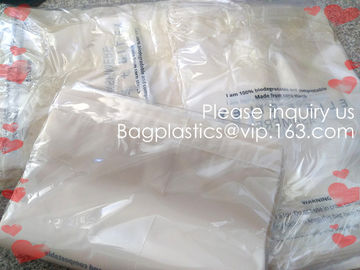 Corn Starch Compostable Plastic Biodegradable Food PLA Plastic k Bags matte k bags for underwear, CORN BAGS supplier