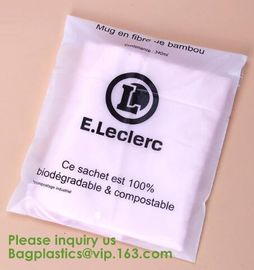 Compostable Mailer bags, Corn starch Apparel Garment Packing Bags, PLA Courier mailing bags, Compost Biodegradable Pack supplier