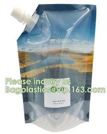 Flat Bottom bag Self sealing bag aluminum foil bag Spout &amp; nozzle bag Quad seal bag  Biodegradable, Compostable, Corn st supplier