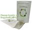 Bagease Bagplastics Brown Kraft Compostable k Food Standup White Resealable Big Stock Plain Paper Bags supplier