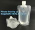 Disposable Dispenser Soap Bag 1000ml, Soap bag for hand soap dispenser, refilled disposable PE cartridge + PP pump packa supplier