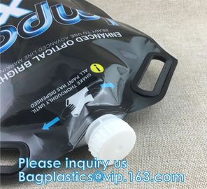 liquid soap pouch hand santinizer bag shaped packaging, Stand Up Liquid Soap Spout Pouch Bag, wash fluid liquid soap bag supplier