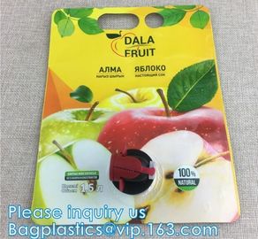 Spout Pouch Bag spout on top, spout in side, double zipper, handle, pothook, round corner juice pouch, coffee bag supplier