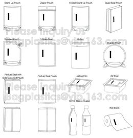 k, Pull Tab Zipper, Tear Notch, Window, Hang Hole, Valve, Tin Tie Flat Bottom, Stand Up, Side Gusset, Quad Seal supplier