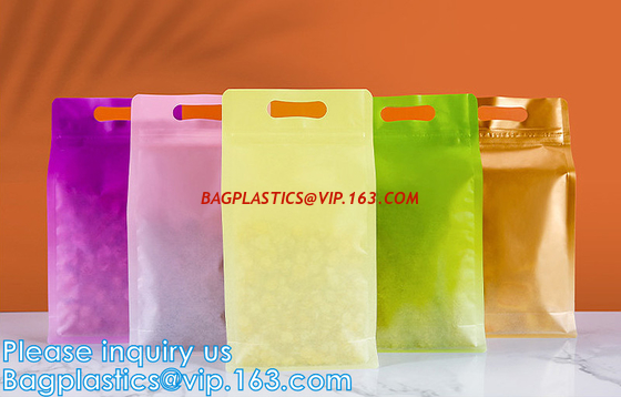 Foil Food Packaging Metallized Zipper Standing Up Pouch Bag, Foil Lined, High Barrier, Moisture Proof supplier