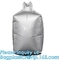 Large Vacuum Aluminum Foil Cubic Packing Machine Bag Big Three Dimension Jumbo Bags 1000kg 1.5 Ton supplier