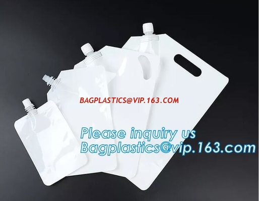 Stand Up Foldable Water Spout Pouch, Bottle Bag, Climbing Foldable liquid storage Collapsible  Drinking Bag supplier