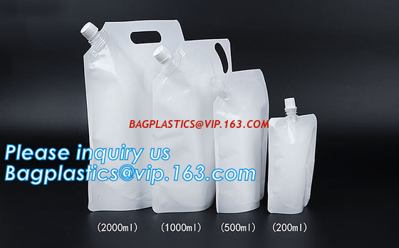 Stand Up Foldable Water Spout Pouch, Bottle Bag, Climbing Foldable liquid storage Collapsible  Drinking Bag supplier