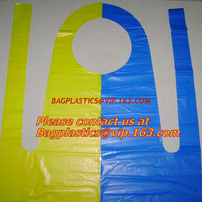 China waterproof pe aprons, disposable, aprons, LDPE apron, HDPE apron, PE apron factory