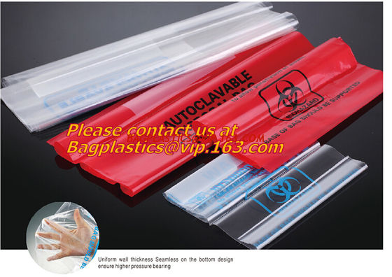 China Biohazard waste bags, sacks, Cytotoxic Waste Bags, Cytostatic Bags, Biohazard Waste Bags factory