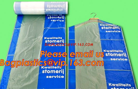China Garment Cover, Clear Poly Dry Cleaning Bags, disposable garment bags, Custom Poly Bags factory