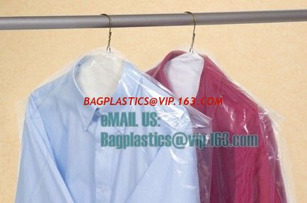 China Plastic garment bags on roll/garment cover, Clear Cheap Plastic PE Garment Suit Bags on Roll factory