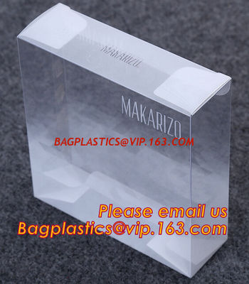 China transparent plastic box, High quality custom design logo printing clear plastic box wholsale,plastic packaging box,pet factory