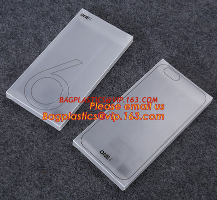 China frosted plastic box with hanging hole, Plastic folding box custom PET/PVC/PS folding box factory