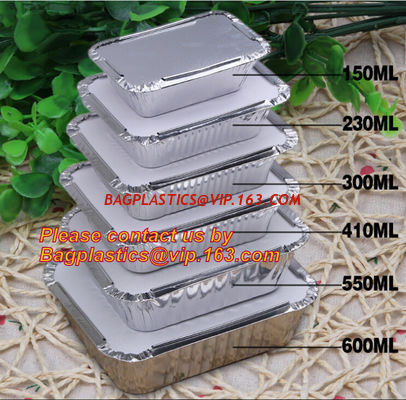 China Disposable Aluminium Foil Tray, Container for Food Packaging, foil lunch box, aluminum lunch box, foil bowl, deli tray factory