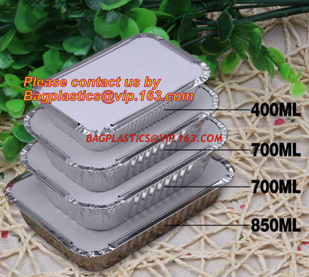 China foil containers 10 inch aluminium foil food container for baking pizza halloween roast pan turkey pan factory