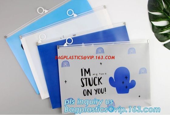 China PE/PVC/PP slider zipper for bag/t-shirt bag slider zipper bags, zipper top clothes packaging PP LDPE plastic slider bag factory