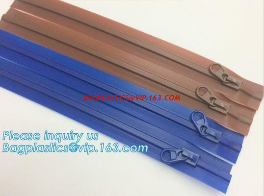 China PVC slider zipper, pvc zipper slider seal, PP slider seal, PP zipper slider seal, PP document A4 size slider seal bags factory