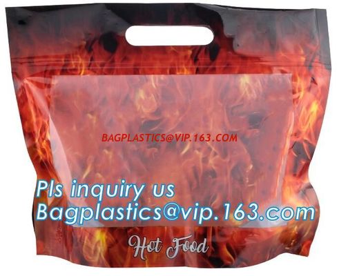 China fried chicken bag,roasted chicken packaging bag,hot roast chicken bag, storage pouching bag for Fried Chicken factory