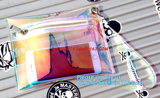 China Clear Vinyl Neon Hue Mini Tote Bag, fashion handbag transparent clear neon PVC tote bag, shopping beach bag tote bag factory
