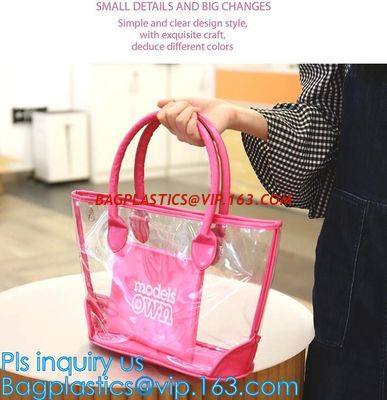 China print shiny pvc shopping shoulder tote bag for women, Unisex PVC Cross Body Bag Shoulder Bag, Shoulder Tote Pouch Clear factory