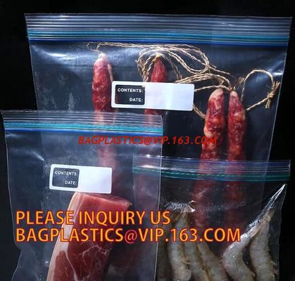 China FDA food storage freezer bags reclosable k in color box, Double Seal k Aluminium Foil Packing corn bio Bag factory