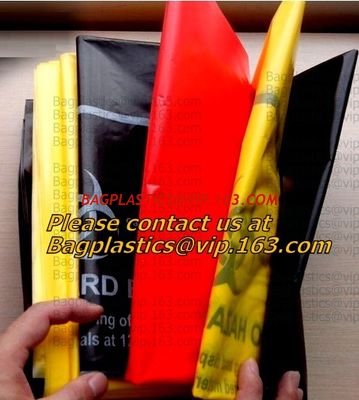 China Plastic Bags, Biohazard Bags, Red Biohazard Waste Bags, Medical Waste Bag, Infectious Bags, Securely contain hazardous c factory