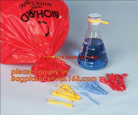 China Medical Biohazard Bag, disposable biohazard garbage bags, medical waste biohazard plastic trash bag, bagplastics, bageas factory