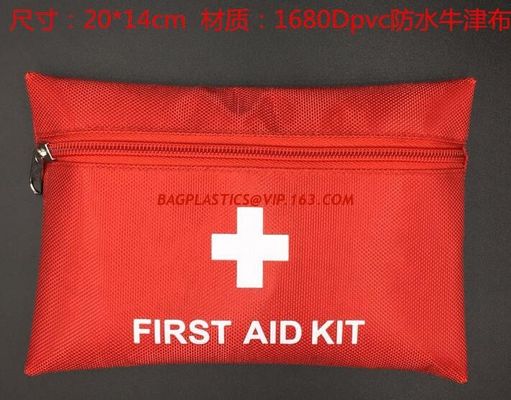 China Customized logo first aid supplies / kitchen aid bag / small first aid kit, Medical first aid kit with supplies mini hot factory