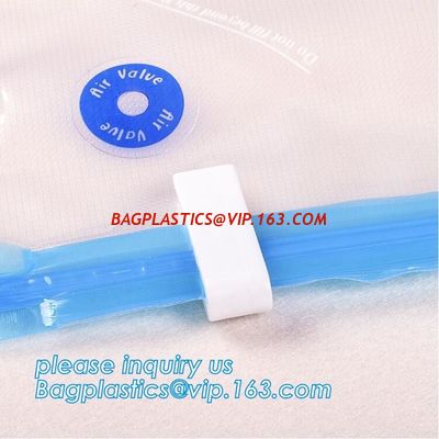 China High Quality Clear Zipper Food Grade Vacuum Plastic Food Storage Bag, Eco-Friendly Colorful Storage Food Packing Sealed factory