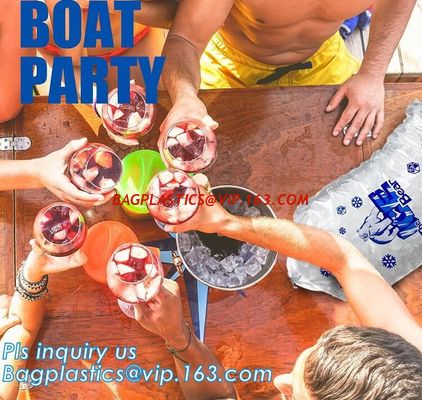 China disposable plastic LDPE ice cube freezer bag with wicket, Ice Cube Plastic Bag Suppliers, wicket LDPE ice bag, LDPE draw factory