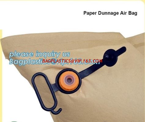China dunnage inflator air bags, PP big inflatable bag, Container air pillow bags, Inflatable Air Filled Pillow Dunnage Bag fo factory
