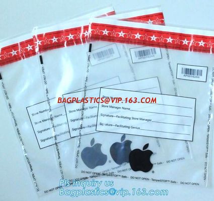 China Plastic Duty Free Security Bag (STEBs) With Inner Pouch, Stebs/Duty Free Bags/ICAO Bags, A5 Tamper Evidence Banking Secu factory