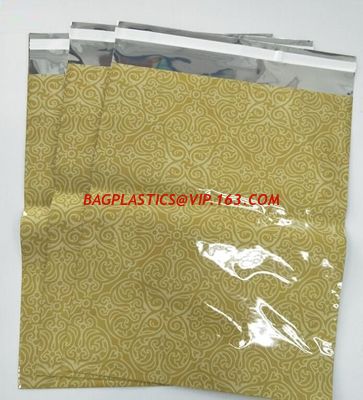 China Poly Mailer Courier Mailing Bags, Air poly metallic bubble mailer envelopes bubble bag, cheap price poly mailers bags fo factory