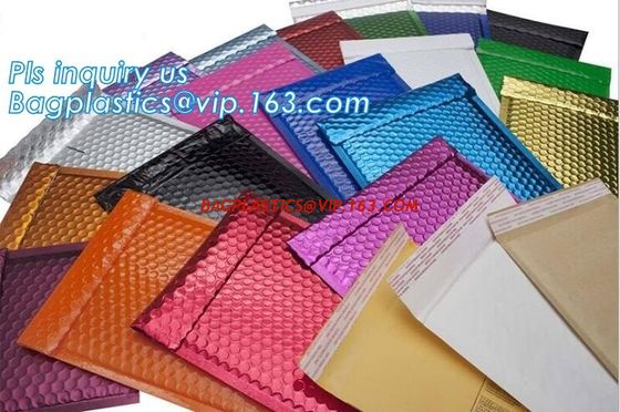 China Customized Printed Bubble Mailers Tear Proof Padded Kraft Paper Mailer Jiffy Bags / Bubble Envelope Wholesale, bagease factory
