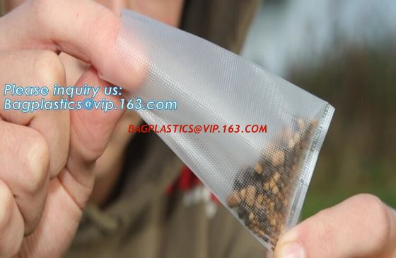 China PVA Bag for Carp Fishing 7cm*15cm Water Dissolving Carp Fishing , Water Dissolving PVA Bags for Seawater fishing, fishin factory