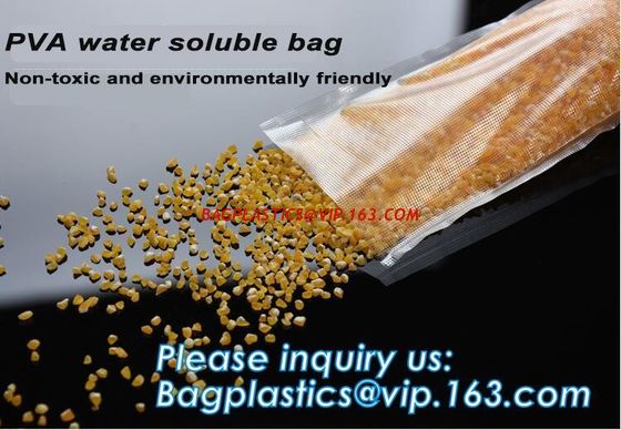 China 100% China Manufacture Eco-friendly Pva Water Soluble Liquid Detergent, Dissolvable laundry bag eco-friendly water solub factory